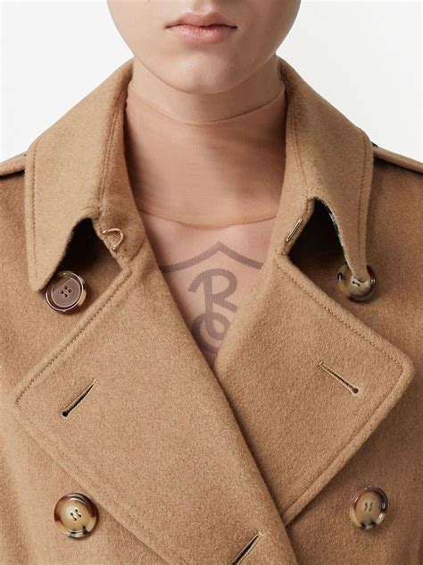 burberry heritage treach cashmere|Burberry kensington trench coat.